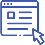 Website click icon